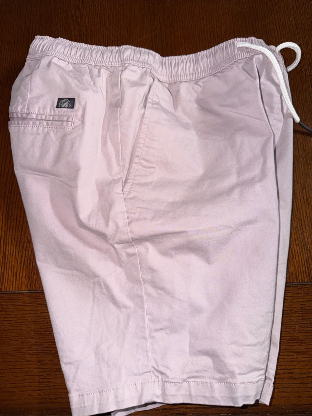Free Planet Men's Drawstring Casual Shorts - Light Pink Size S